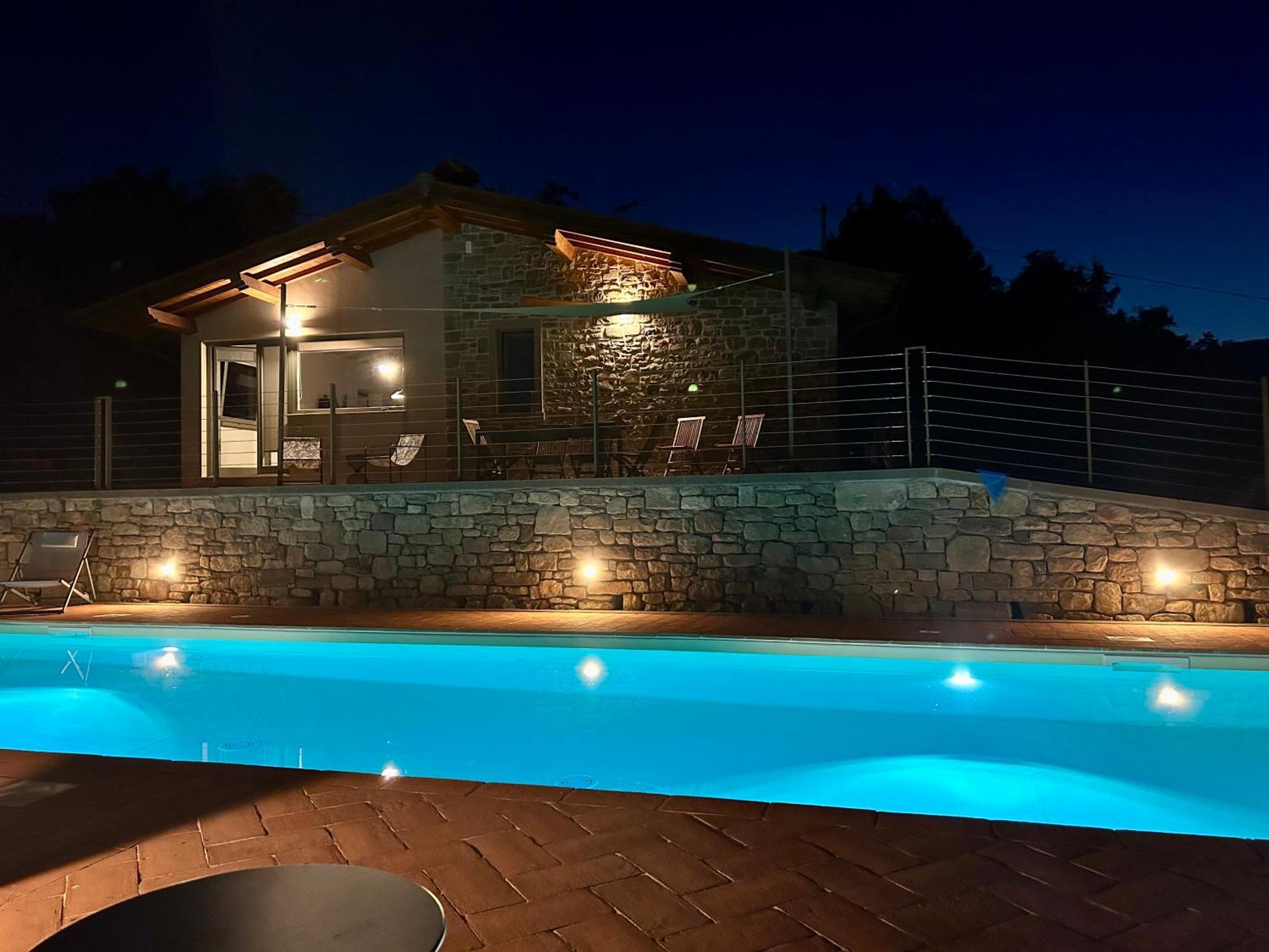 Casa Zeli Villa Castel San Niccolo Exteriör bild